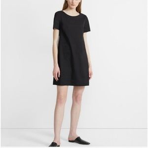 Theory Black Shift dress
